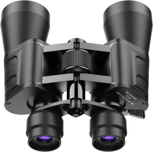 10-30x50 High Power Military Zoom Binoculars for Adults, Low Light Night Vision/Daily Waterproof / BAK7 Prism/FMC Lens, HD Professional Binoculars for Bird Watching, Hunting, Outdoor, Hiking.