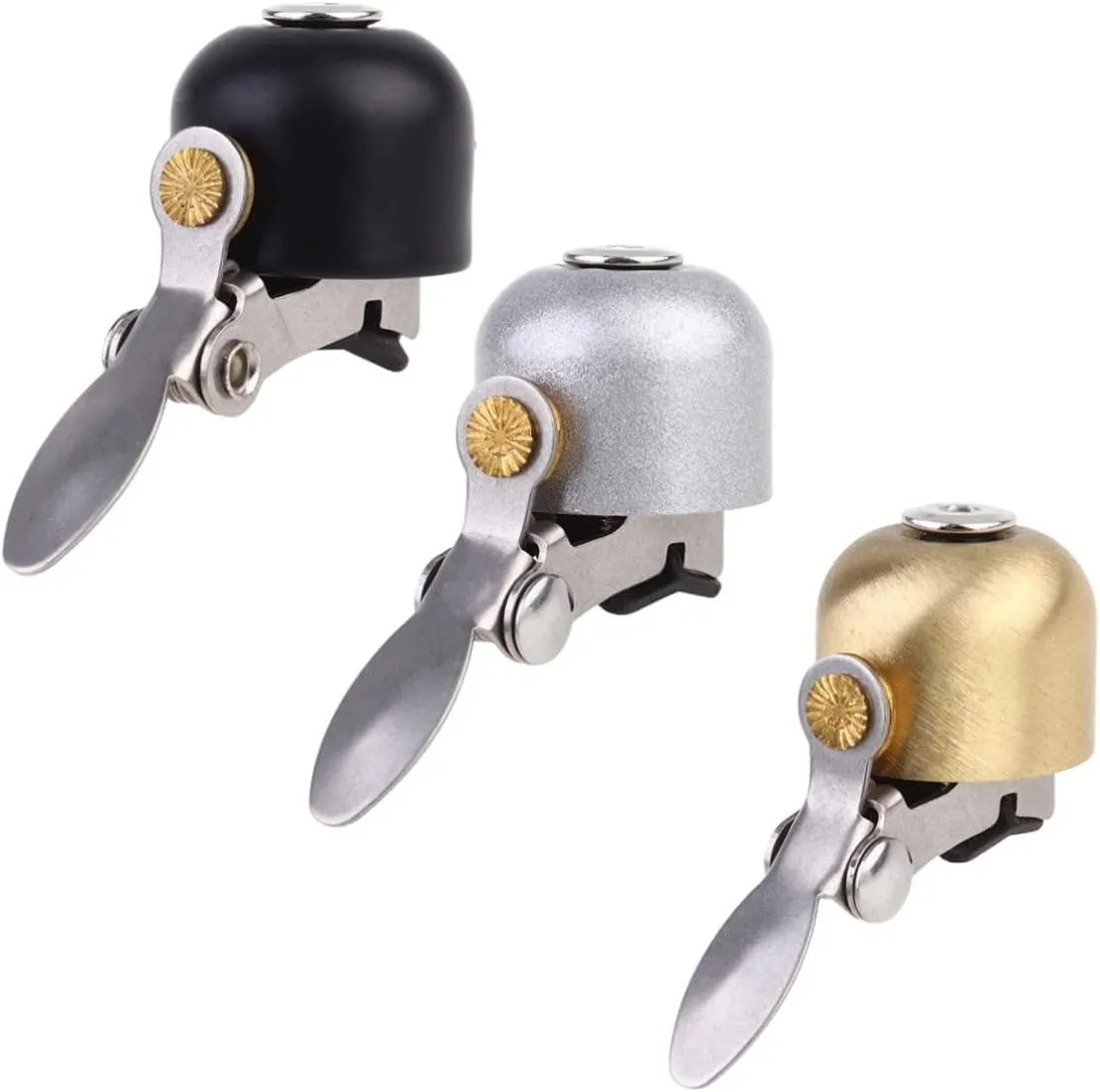 2pcs Bicycle Bell Aluminum Bell Nice Loud Bell Kids Bike Bell Bicicletas para Adultos