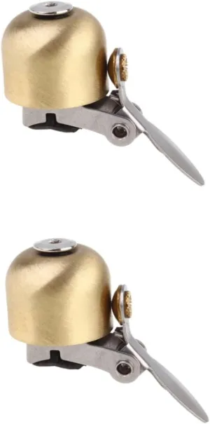 2pcs Bicycle Bell Aluminum Bell Nice Loud Bell Kids Bike Bell Bicicletas para Adultos