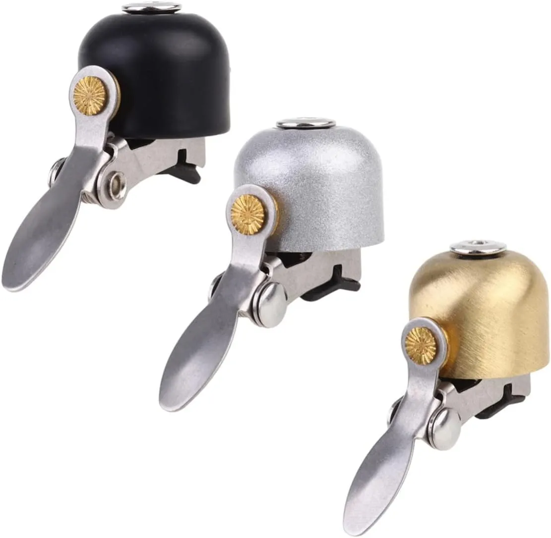 2pcs Bicycle Bell Loud Sound Bike Ring Copper Bike Bell Classic Bell Outdoor Bike Hammer Bell Practical
