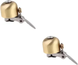 2pcs Bicycle Bell Loud Sound Bike Ring Copper Bike Bell Classic Bell Outdoor Bike Hammer Bell Practical