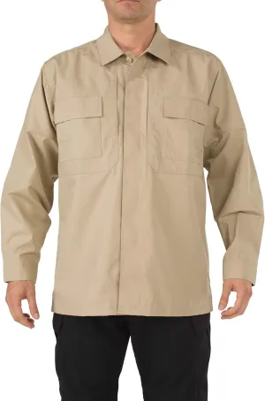5.11 Tactical Men's Ripstop TDU Long Sleeve Shirt, Teflon Treated, Style 72002