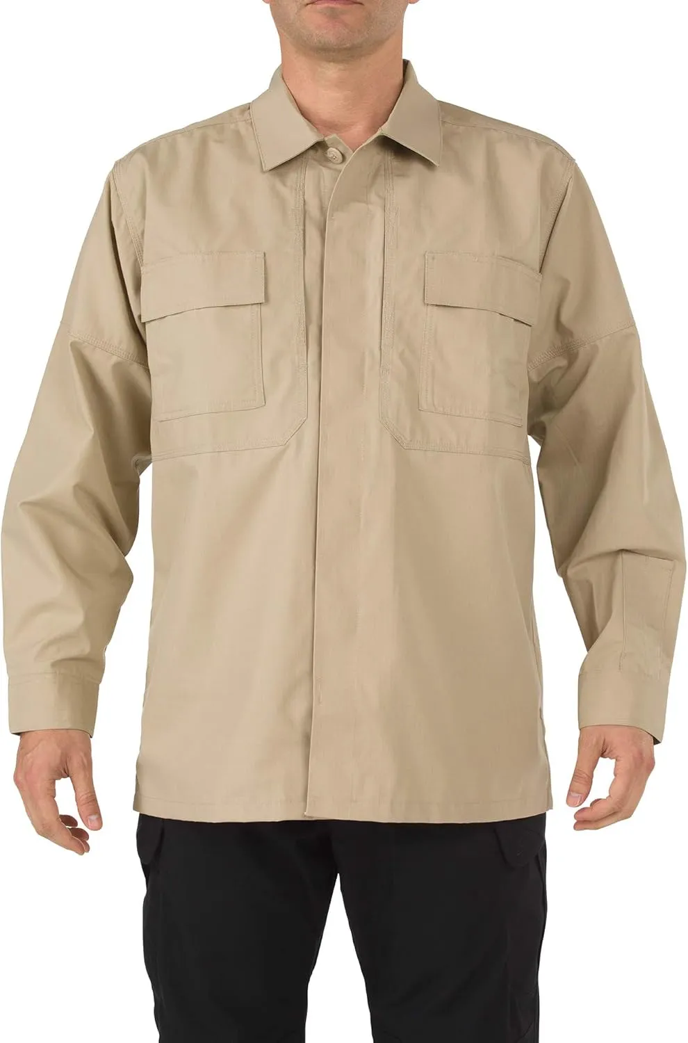 5.11 Tactical Men's Ripstop TDU Long Sleeve Shirt, Teflon Treated, Style 72002