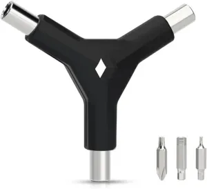 6 In 1 Y Wrench Set Interchangeable Bits 3 Way Allen Hex T25 PH2 Screwdriver For Bicycle Repair Tool Bike Multitool Kit