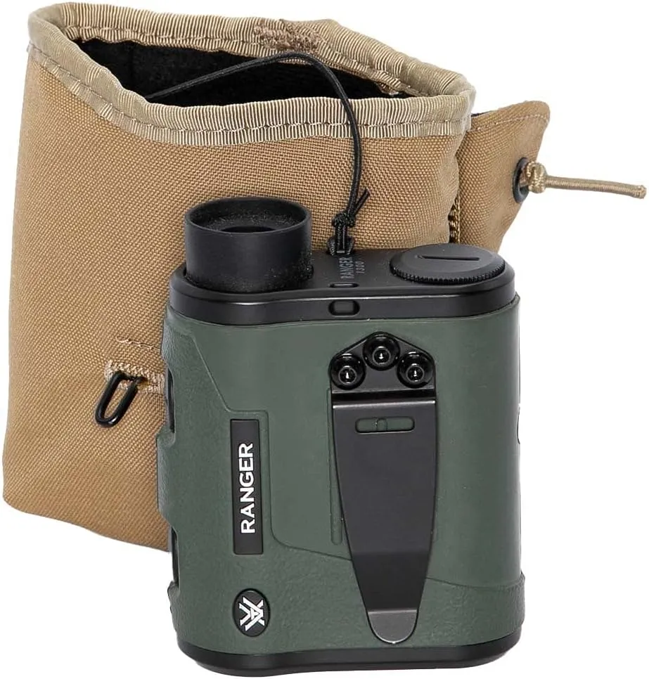 Alaska Guide Creations Rangefinder Vertical Pouch | Ambidextrous Design | Essential Accessory for Hiking and Hunting (Foliage)