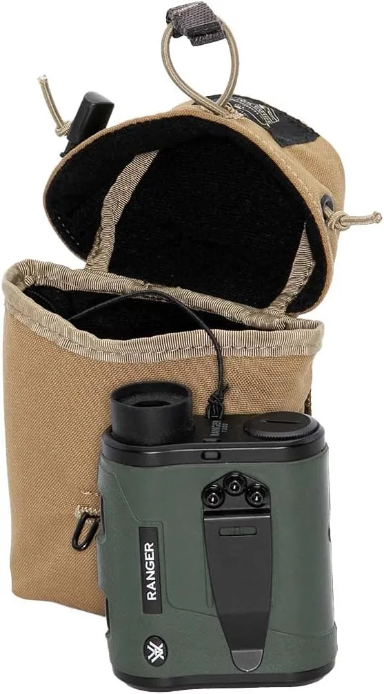 Alaska Guide Creations Rangefinder Vertical Pouch | Ambidextrous Design | Essential Accessory for Hiking and Hunting (Foliage)