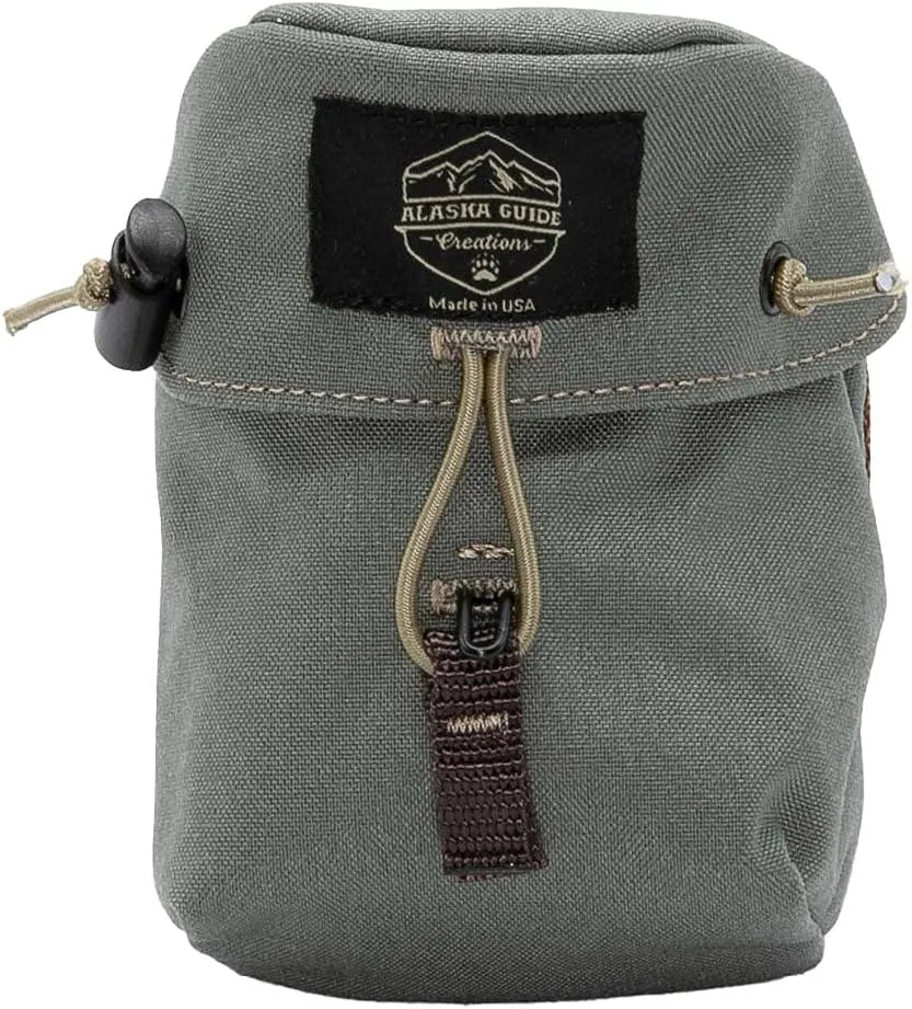 Alaska Guide Creations Rangefinder Vertical Pouch | Ambidextrous Design | Essential Accessory for Hiking and Hunting (Foliage)