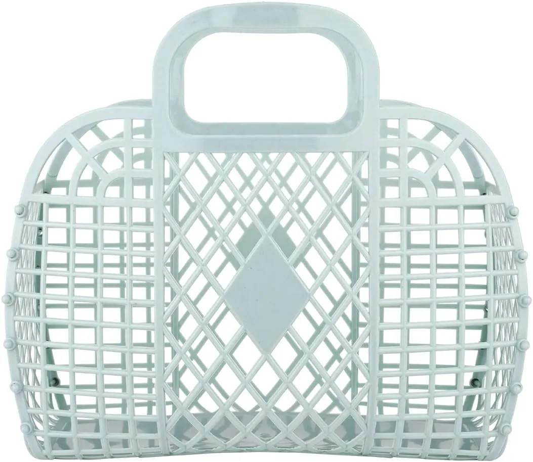 Andaz Press Jelly Purse For Women, Jelly Bridesmaids Bag, Beach Bags, Easter Kids Basket, Jelly Beach Bag Bulk Set Of 10