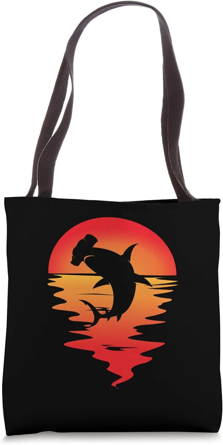 Aquatic Lemon Shark Marine Animal Predatory Fish Tote Bag