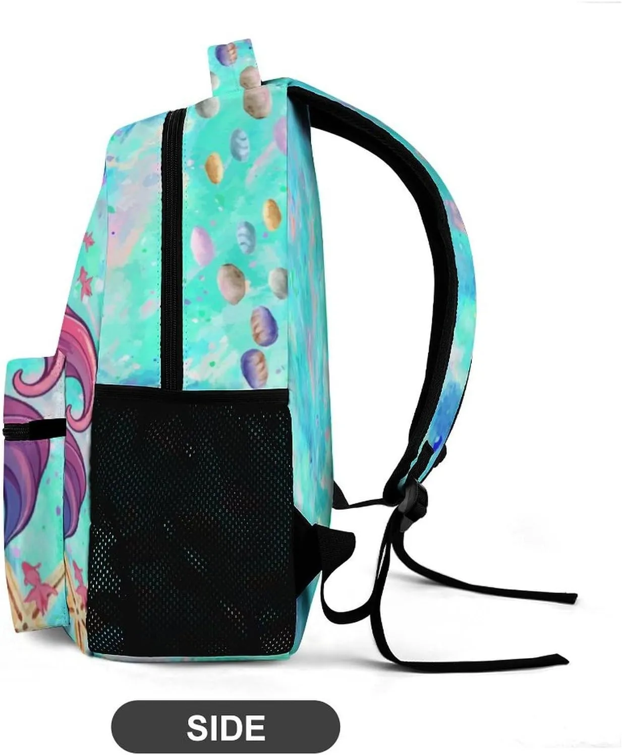 Artsadd Personalized Backpack for Girls Kids Lunch Bag Box Sets Custom Name School Bag for Preschool Kindergarten Elementary Back to School Gift for Daughter