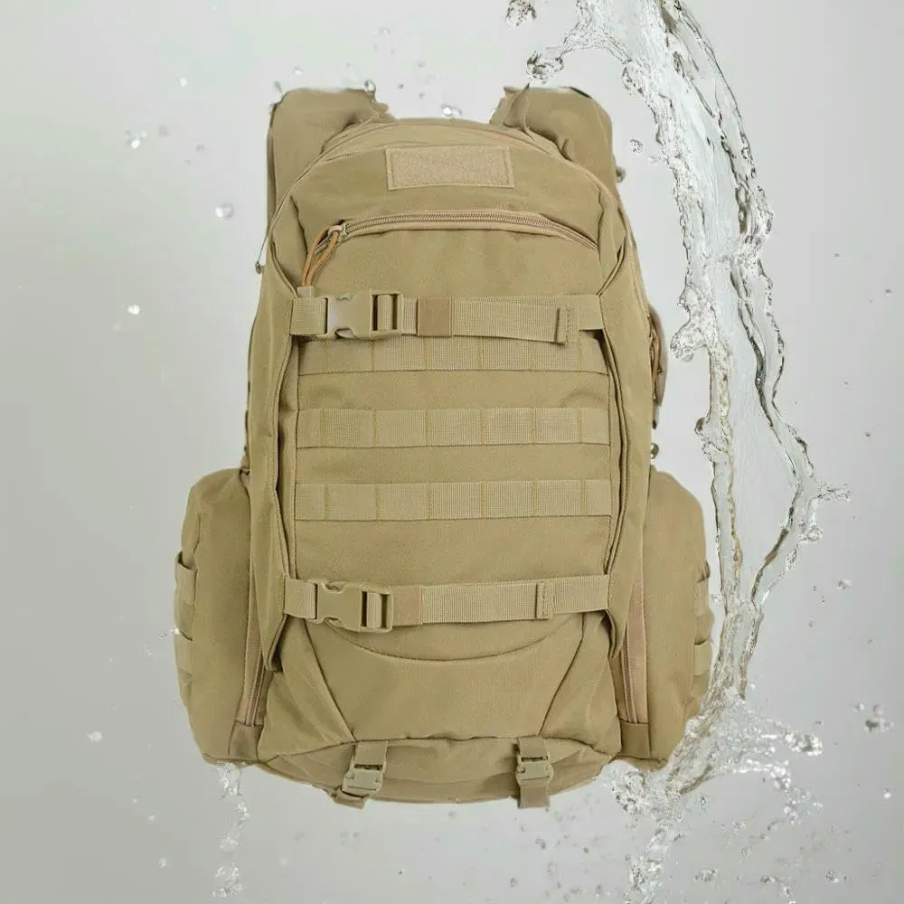 Backpack 45L Waterproof Fishing Hunting Backpack Outdoor Tactical Sports Camping Hiking Bag