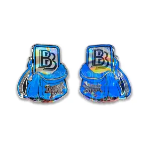 Backpack Boyz Blue Mylar Bag 3.5 Grams