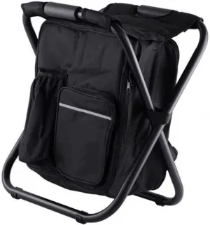 Backpack Cooler Chair Lightweight Large Capacity Folding Camping Stool for Outdoor Travel Beach Hiking Picnic
