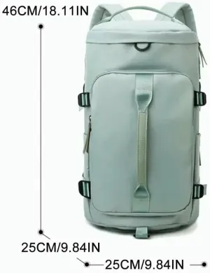 Backpack Outdoor Waterproof Sports Travel Backpack Fitness Large Capacity Shoe Compartment Travel Bag