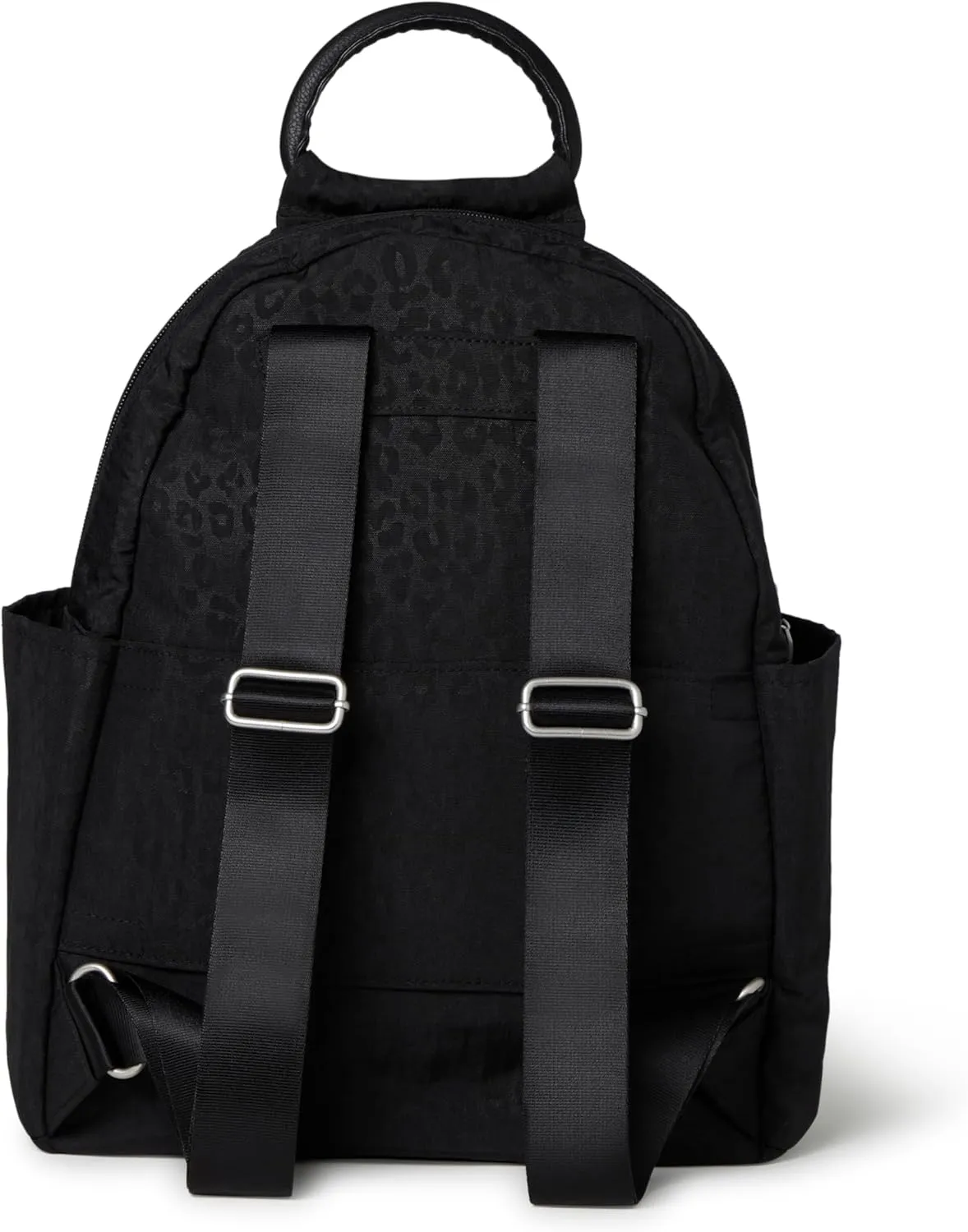 Baggallini Women's All Day Backpack, Black Cheetah Emboss, One Size…