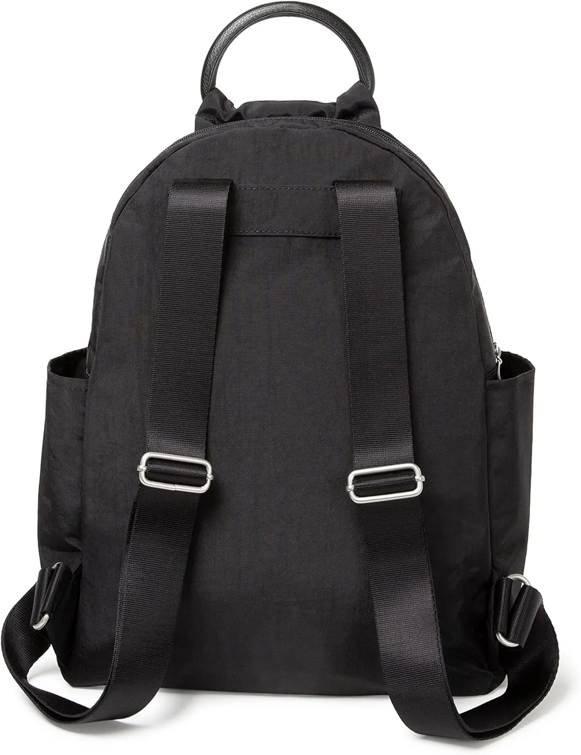 Baggallini womens New Classic Heritage With Rfid Phone Wristlet All Day Backpack, Black, One Size US