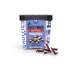 Bags O' Wags Fruities Blueberry & Yogart Dog Treats 500g