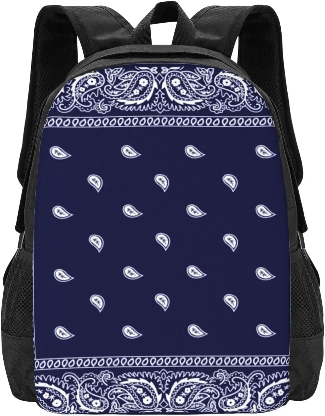 Bandana True Blue Lightweight Packable Backpack Travel Casual Hiking Daypack Foldable Backpack For Men Women