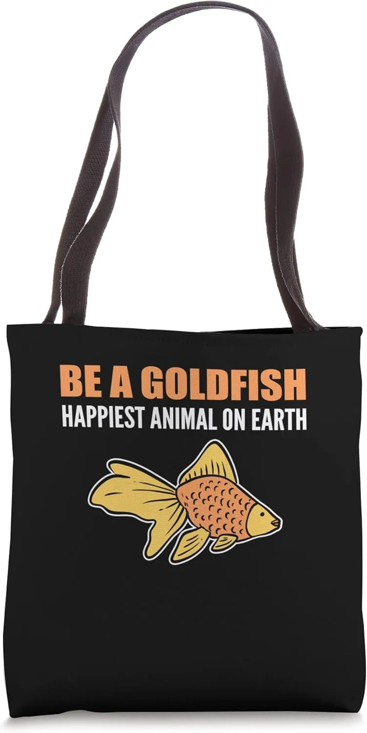 Be a Goldfish Oceanographer Tote Bag