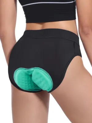 BERGRISAR Women's 4D Padded Bike Shorts Cycling Underwear with Gel Padding Biking Bicycle Briefs