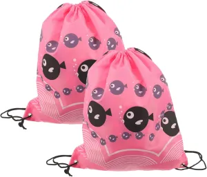 BESPORTBLE 2pcs Travel Outdoor Men Large Pouch Women Sack Bag for Gym Capacity Camping Fitness Practical Bags Shoulder Draw Storage Sports Back