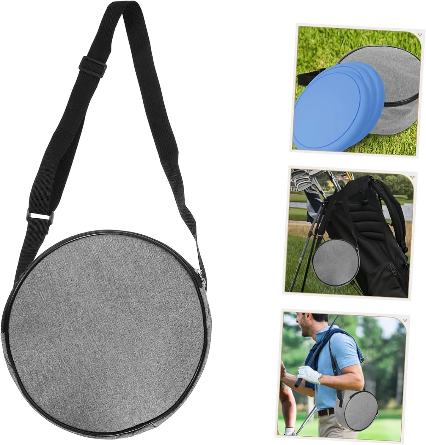 BESPORTBLE Fly Disc Assorted Bag Hat Disc Golf Basket Jumbo Garment Duffle Bag Cart Belt Golf Bag Golf Rack for