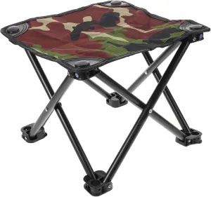 BESPORTBLE Outdoor Stools for Sitting Folding Hunting Chair Backpack Fishing Stool Lightweight and Compact