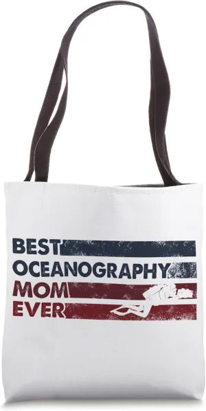Best Mom Ever - Mother Vintage Oceanography Tote Bag