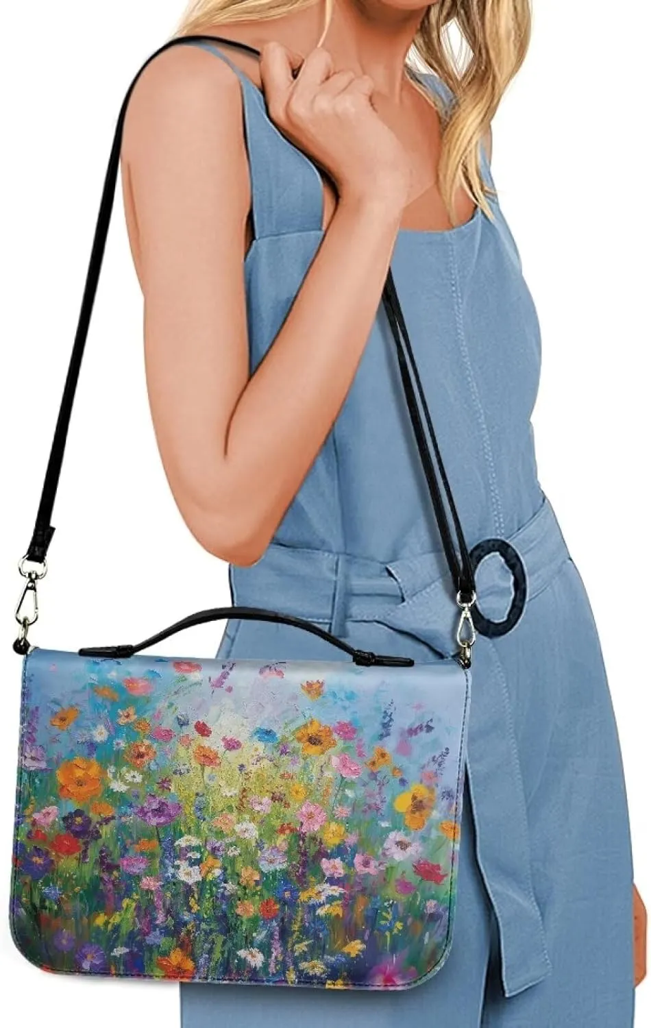 Bible Cover Case for Women Men Leather Bible Accessories Women Men Bible Bags for Women Men Tote