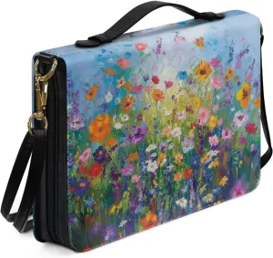 Bible Cover Case for Women Men Leather Bible Accessories Women Men Bible Bags for Women Men Tote