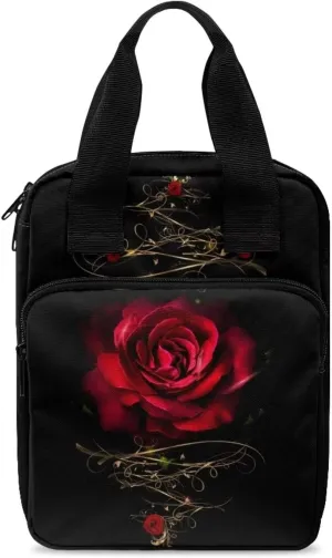 Bible Cover with Handle and Zippered Tote Bible Bag for Women Men Kids Portable Bible Bag
