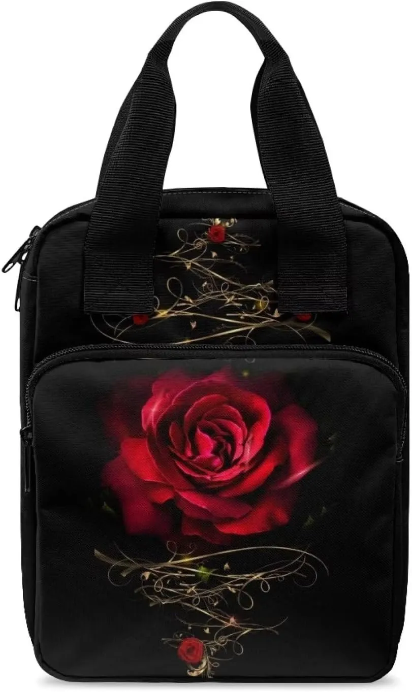 Bible Cover with Handle and Zippered Tote Bible Bag for Women Men Kids Portable Bible Bag