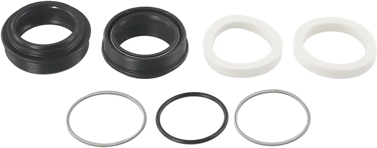Bicycle Fork Dust Seal, 30-40mm, Fit For For FOX/For Rockshox/For MANITOU/SR For SUNTOUR Bike Parts, Replacement Suspension Fork Wiper Kit, Suspension Fork Oil Seal Set/Cycling Parts(30x42mm)