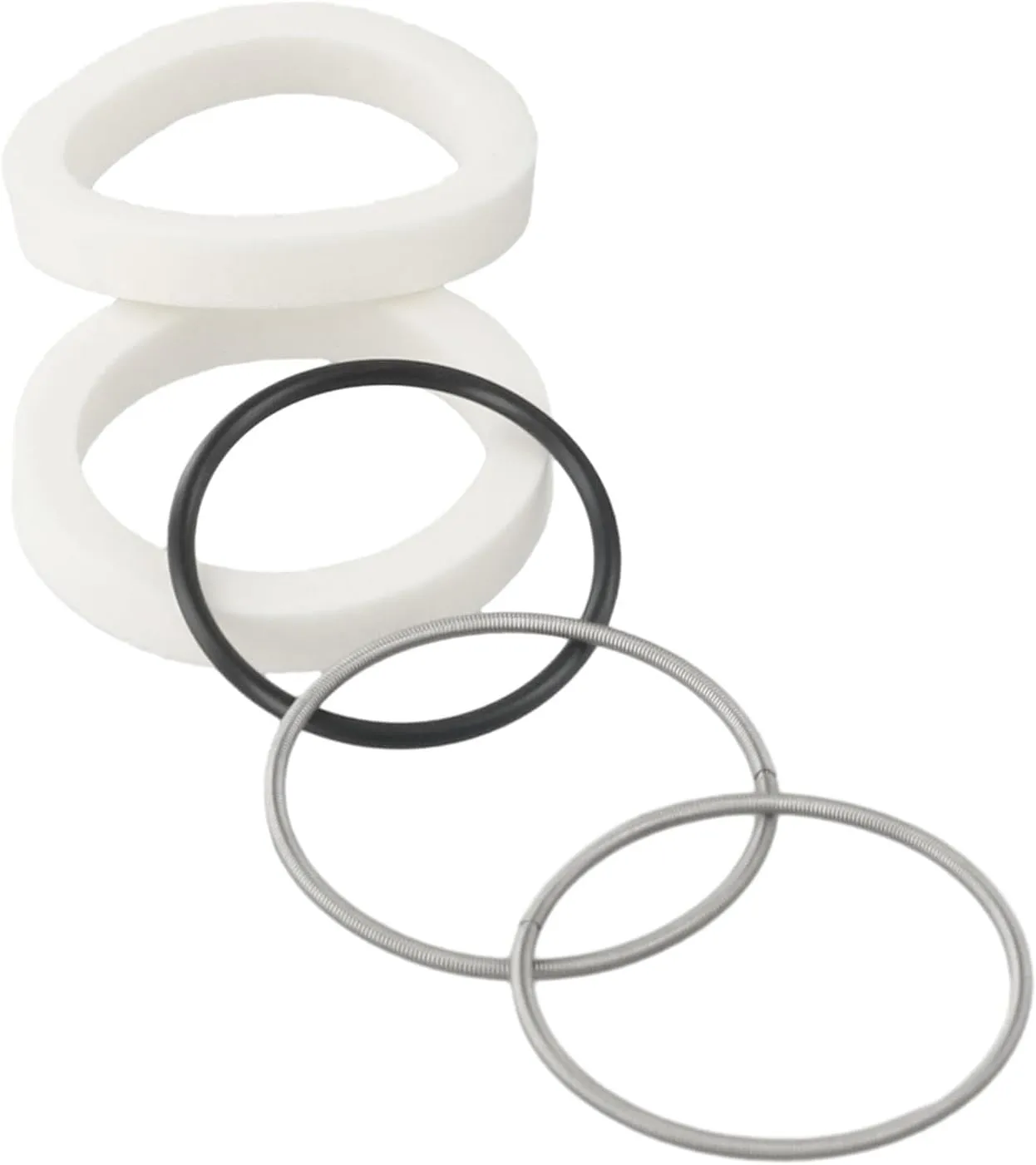 Bicycle Fork Dust Seal 30-40mm For FOX/For Rockshox/For MANITOU/SR For SUNTOUR Bike Parts, Replacement Suspension Fork Dust Wiper Kit, Seal Kit with Foam Rings(30x42mm)