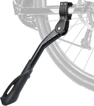 Bicycle Kickstand for Bianchi San Lorenzo San Remo Sempre Pro Siena DAMA Six Days, Alloy Adjustable Height Rear Side Bicycle Kick Stand, for 24" - 29", Kickstand for Adult Bike,C