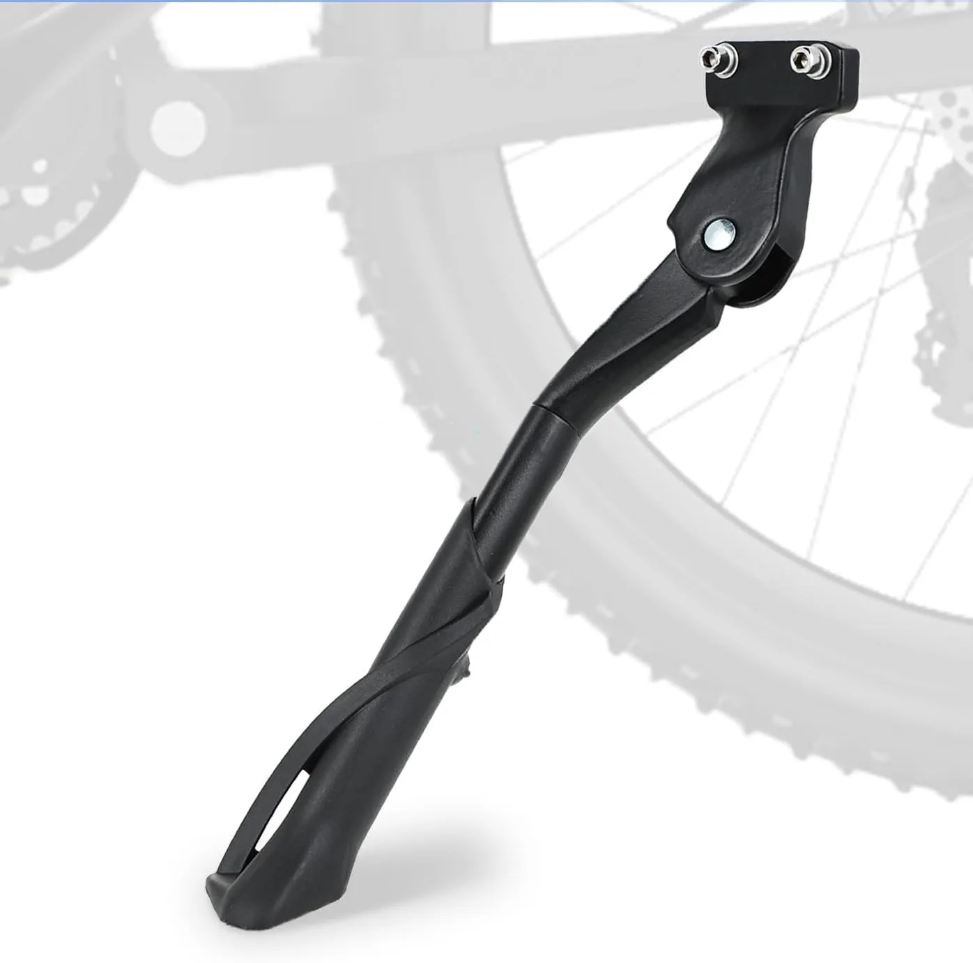 Bicycle Kickstand for Diamondback Andean Arden 3 Ascent EX Atroz 1 Axis Pro, Alloy Adjustable Height Rear Side Bicycle Kick Stand, for 24" - 29", Kickstand for Adult Bike,B