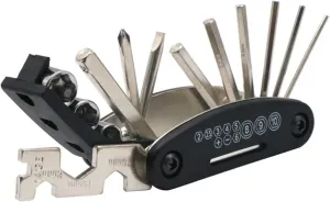 Bicycle Repair kit Bicycle Multifunction Tool Set Hex Screwdriver Chain Cutter Kit Folding Tire Repair Multitool Road Bike Repair Accessories Repair Tool (Color : Black B, Size : 1)