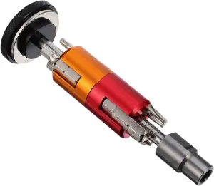 Bicycle Repair Tool Kit Multi Functional Ratcheting Screwdriver for Mountain Bikes Includes and Cross Bits Durable Chromium Molybdenum for Cyclists