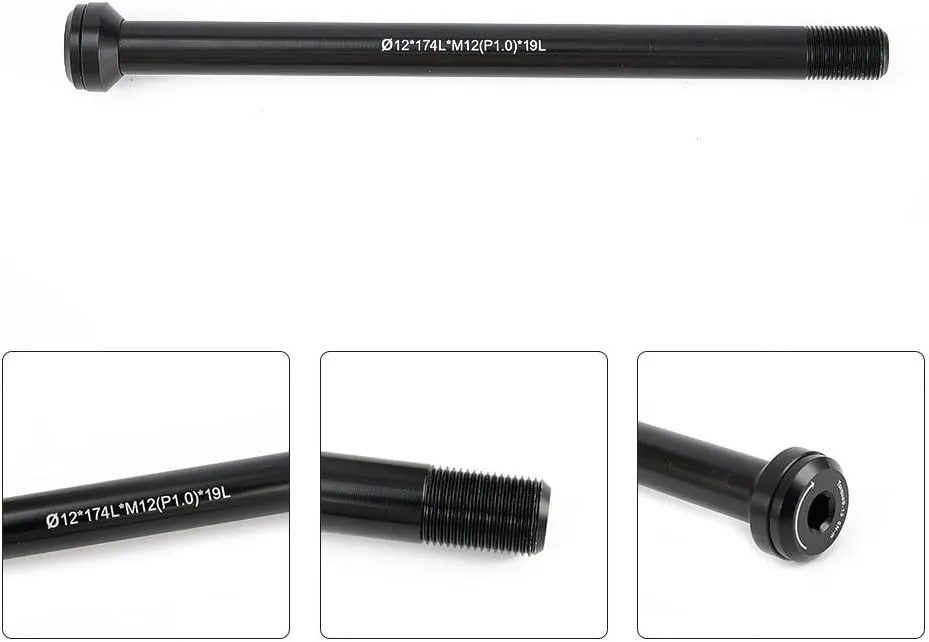 Bicycle Thru Axle Bar 100/142/148x12mm Aluminum For Boost BMC Cube For S-WORKS Bicycle Components(142x12mm)