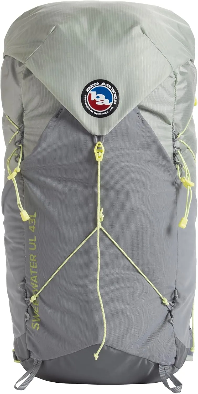 Big Agnes Adult Sweetwater Ultralight Backpack, 43 Liter, Mercury, Large