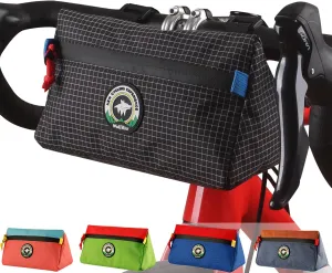 Bike Handlebar Bag, Bicycle Front Bag, Kids Handle Bar Bag, Storage Bag with Shoulder Strap for Men Women Kids Outdoor Road MTB Cycling(Black)