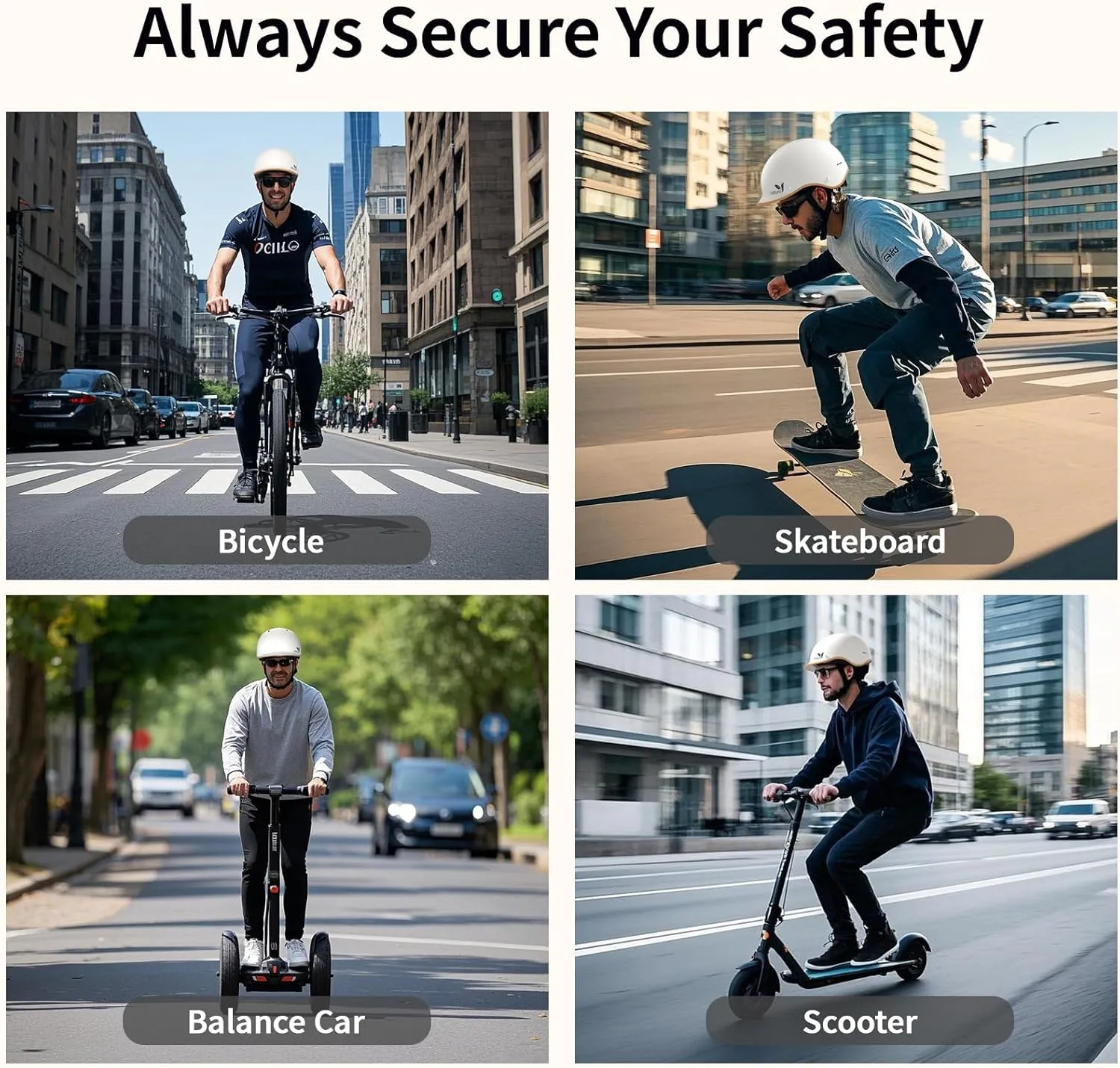 Bike Helmet for Adults, Adjustable Bicycle Helmet for Men & Women, Cycling Helmet with Safety Certified for Scooter, Skateboard, Mountain Bike, Road Bike, Commuting