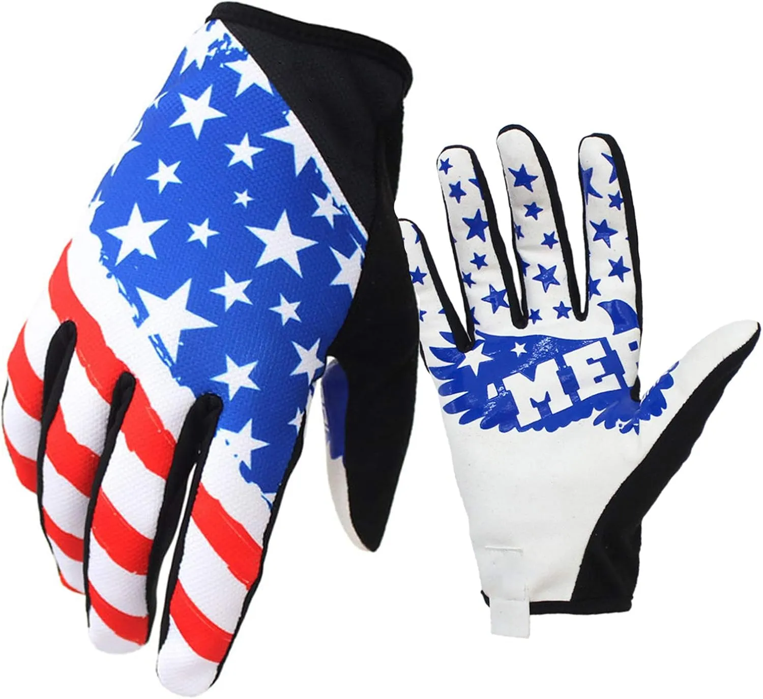 Bike MTB Gloves with for Off-Road Motorcycles - Mountain Climbing - Hiking and Other Outdoor Sports use, Male and Female Common