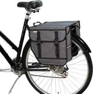 BikyBag Model M - Bicycle Double Panniers - Bike Bicycle Cycle Bag for Rear Rack