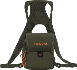 Binocular Harness Chest Pack with Rangefinder Pouch Bino Case for Hunting Hiking Shooting