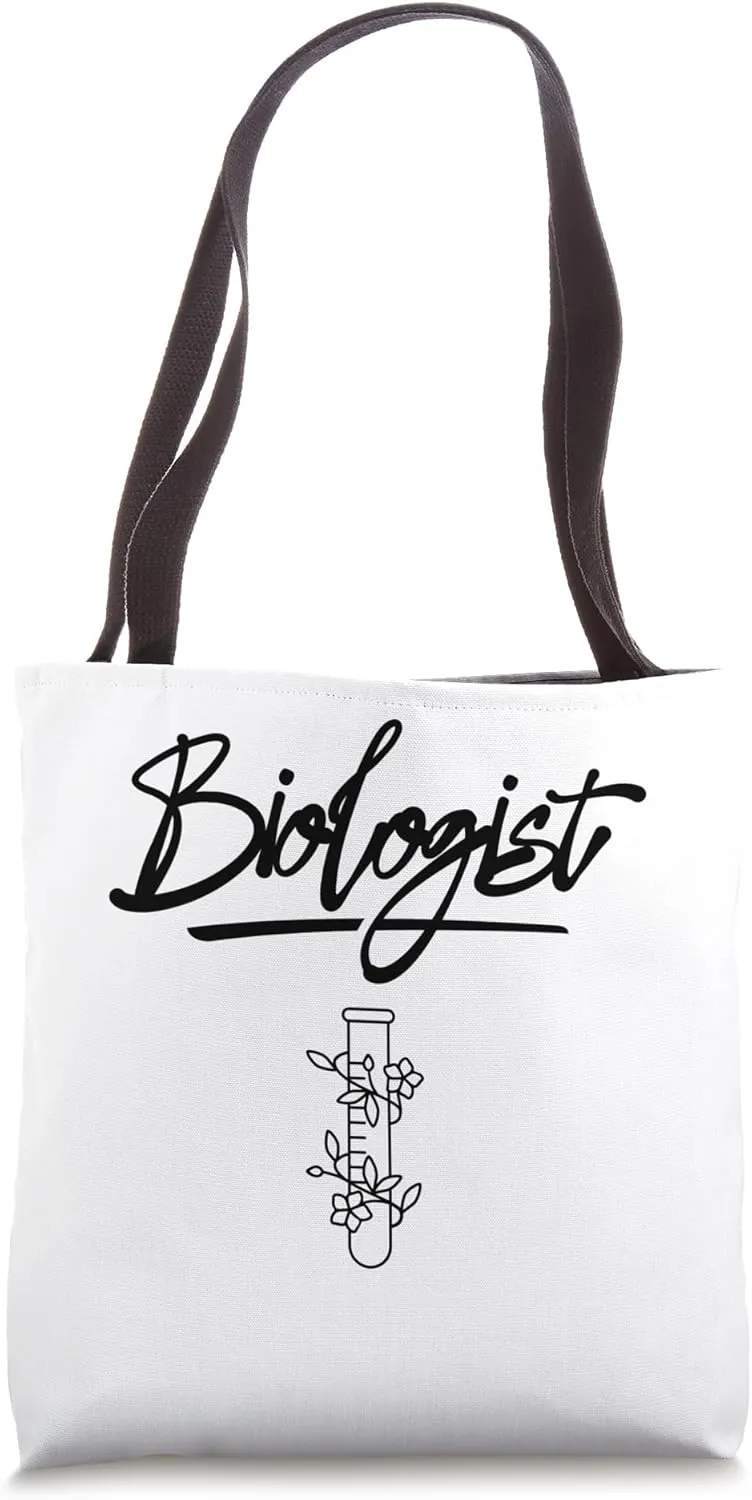 Biologist Job Biochemistry Biology Biologists Tote Bag