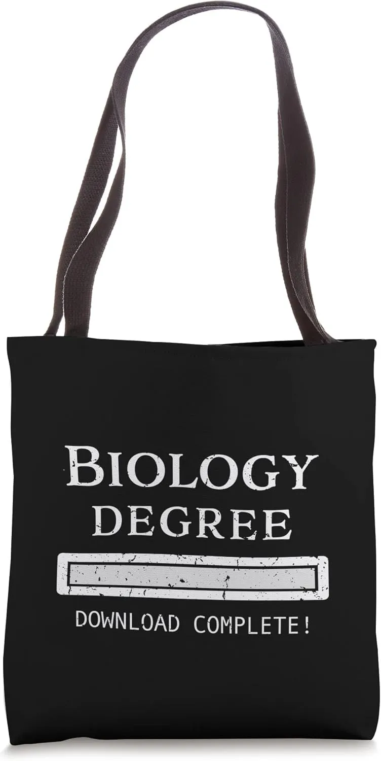 Biology Degree Graduation Tote Bag