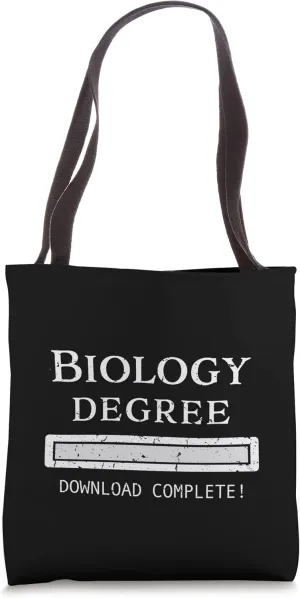 Biology Degree Graduation Tote Bag