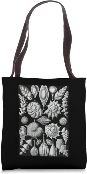 Biology Thalamophora Seashells Scientific Haeckel Tote Bag