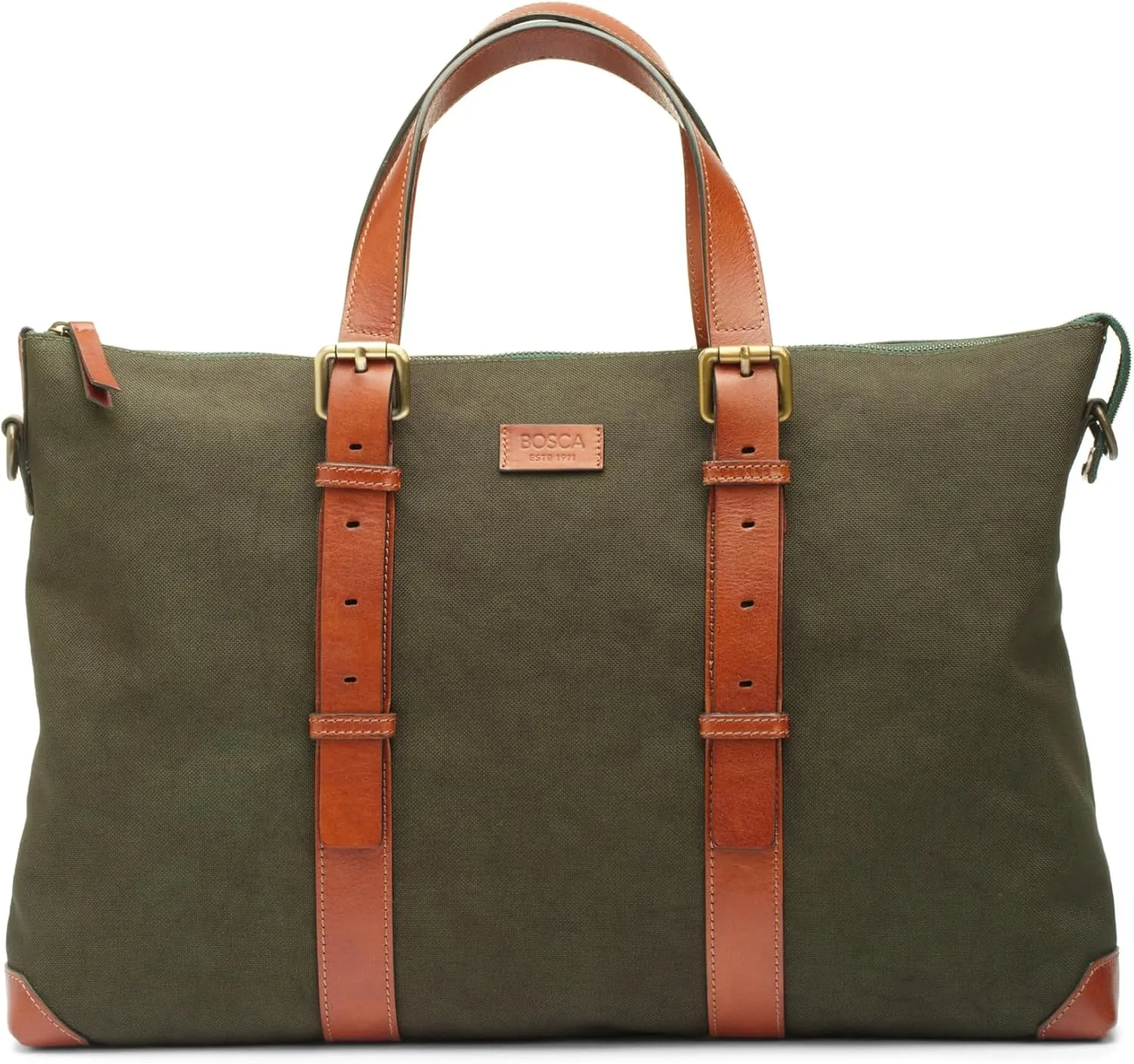 BOSCA Arno Leather Work Tote Bag for Women